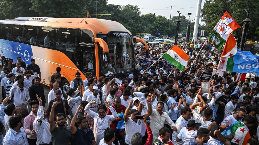 Inde: veillée d'armes à New Delhi en vue d'une manifestation contre la révision électorale