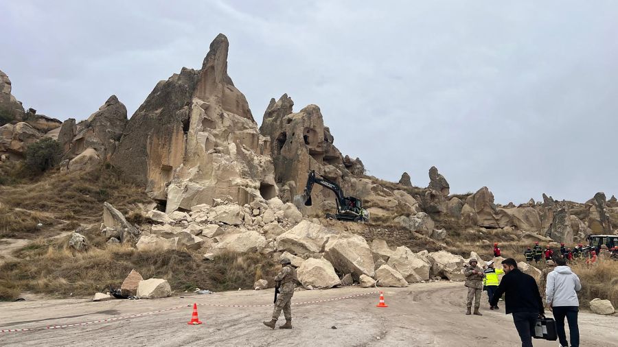 Turquie: effondrement d’une colonne rocheuse en Cappadoce, deux morts