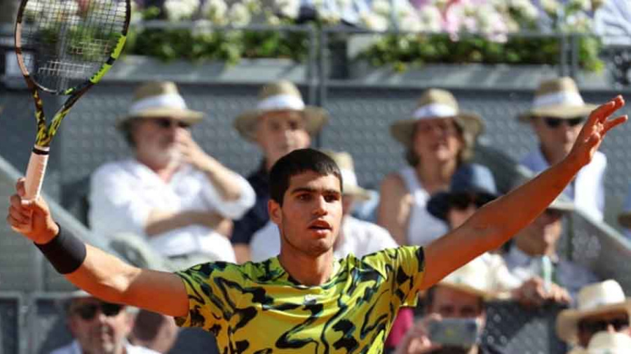Tennis : Alcaraz s'offre une nouvelle finale à Madrid