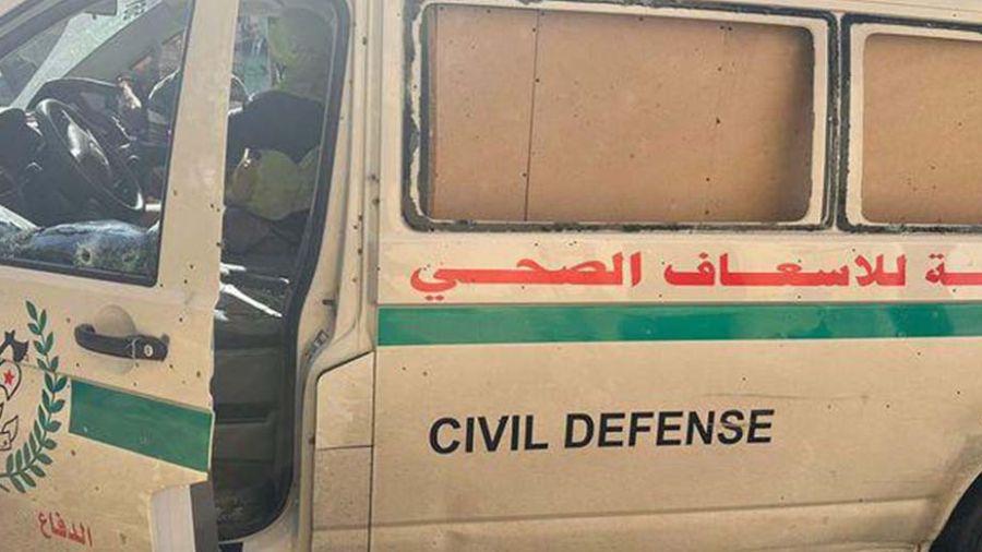 Les forces israéliennes attaquent deux ambulances, blessant quatre secouristes
