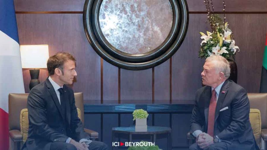 Macron à Amman et au Caire pour prévenir l'escalade au Proche-Orient