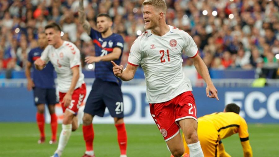 Ligue des nations: les Bleus renversés par le Danemark