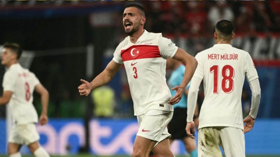 Euro-2024: la Turquie surprend l'Autriche grâce au doublé du défenseur Demiral