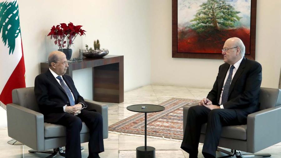 Blocage du gouvernement – On tourne en rond : Michel Aoun exige une reprise des réunions du Conseil des ministres, Nagib Mikati tempère