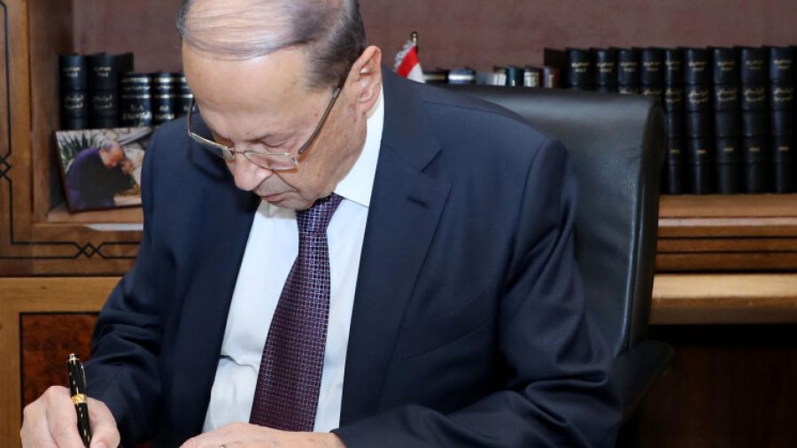 Aoun signe deux décrets au profit d’Ogero