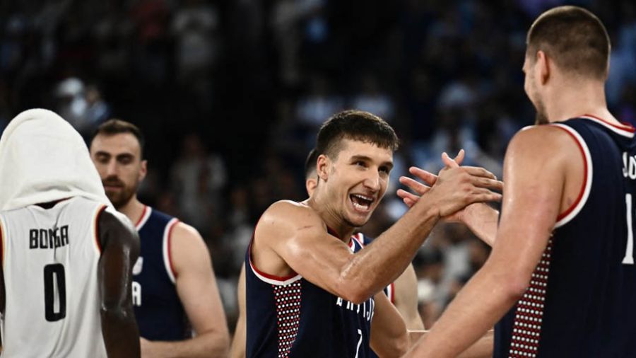 JO-2024 - Basket: les Serbes d'un immense Jokic prennent le bronze
