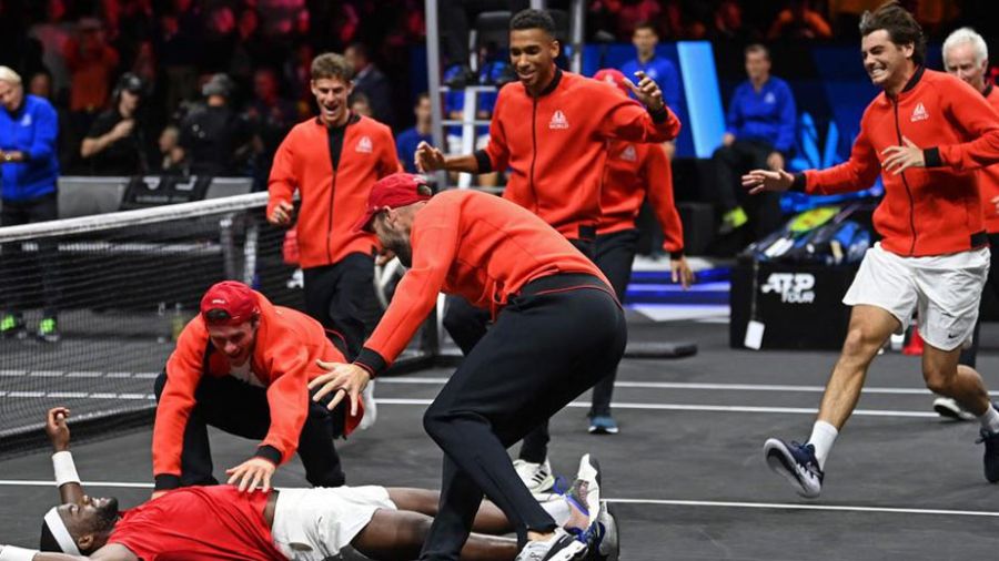 Laver Cup: Tiafoe offre sa première victoire au Reste du Monde