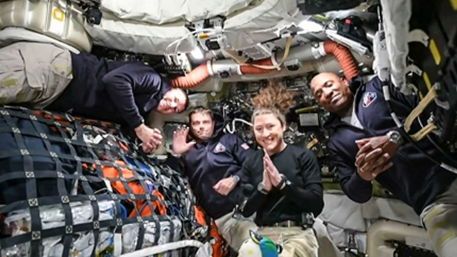 Jour J pour les astronautes d'Artémis, qui vont voler autour de la Lune