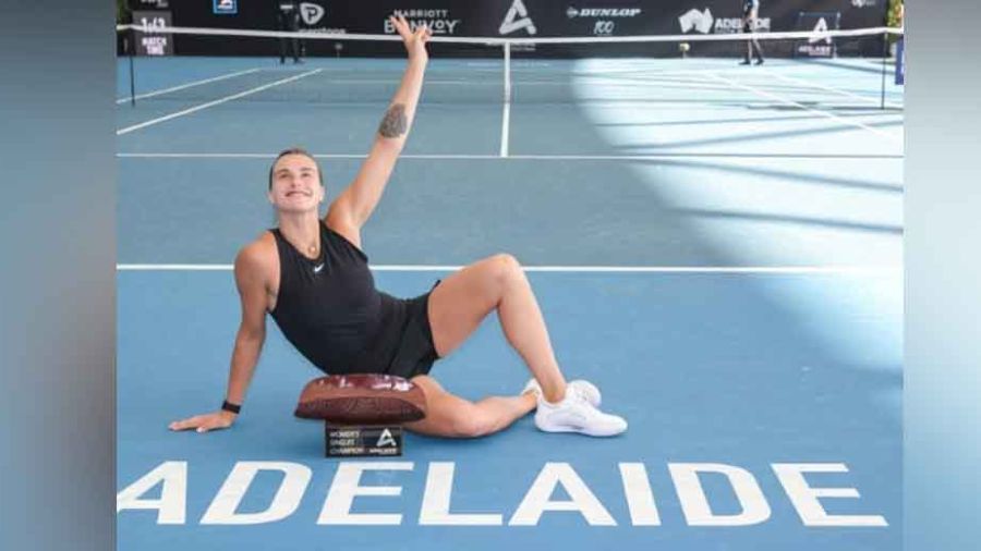 Sabalenka s'impose à Adelaïde et envoie un signal avant l'Open d'Australie