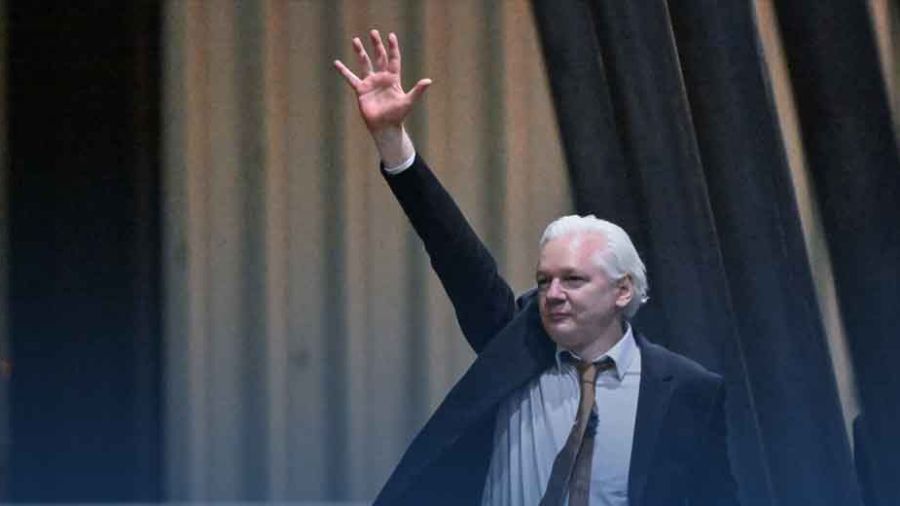 Julian Assange, désormais libre, de retour dans son Australie natale