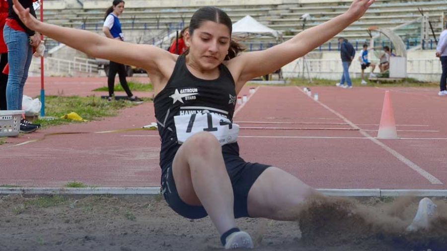 Meeting d'athlétisme à la Cité sportive Camille Chamoun