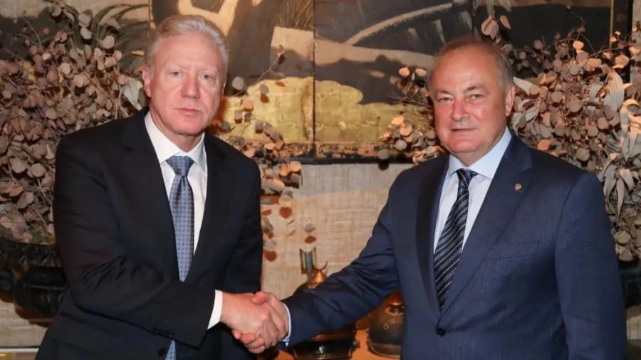 Youssef Raggi reçoit l'ambassadeur de Russie avant sa visite à Moscou