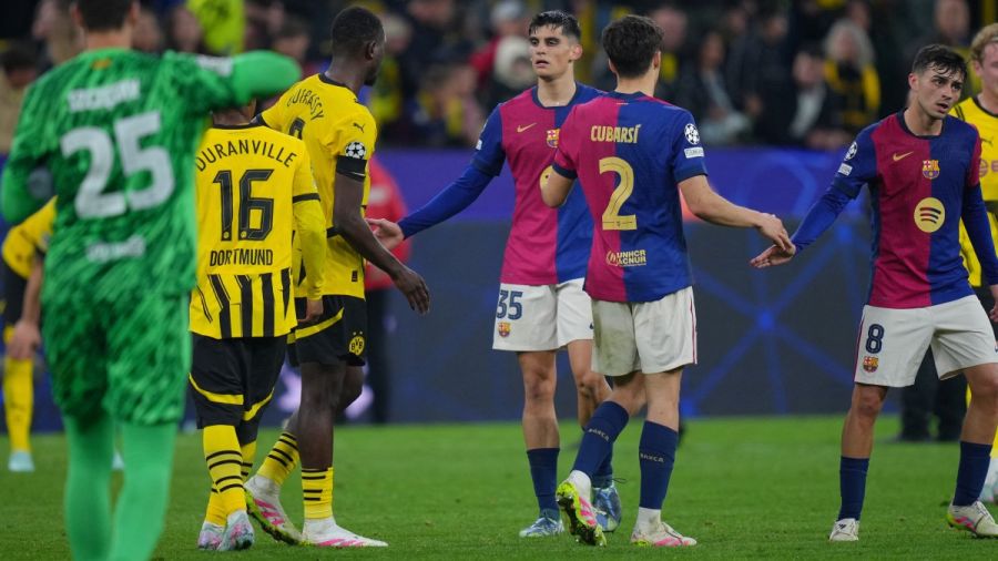 C1: le Barça résiste à Dortmund et retrouve le dernier carré