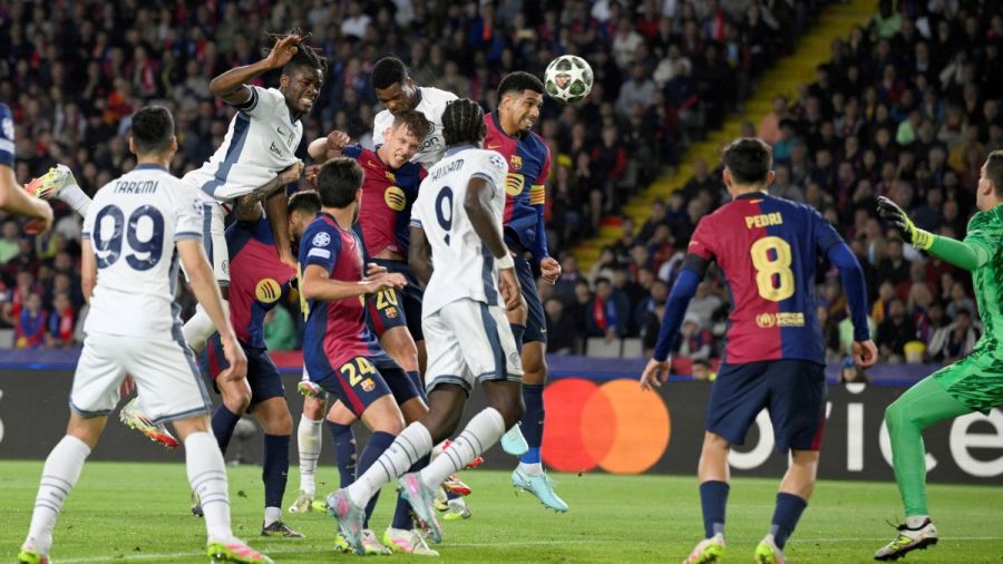 C1 - 1/2 finale aller: le Barça arrache le nul face à l'Inter Milan et entretient le rêve