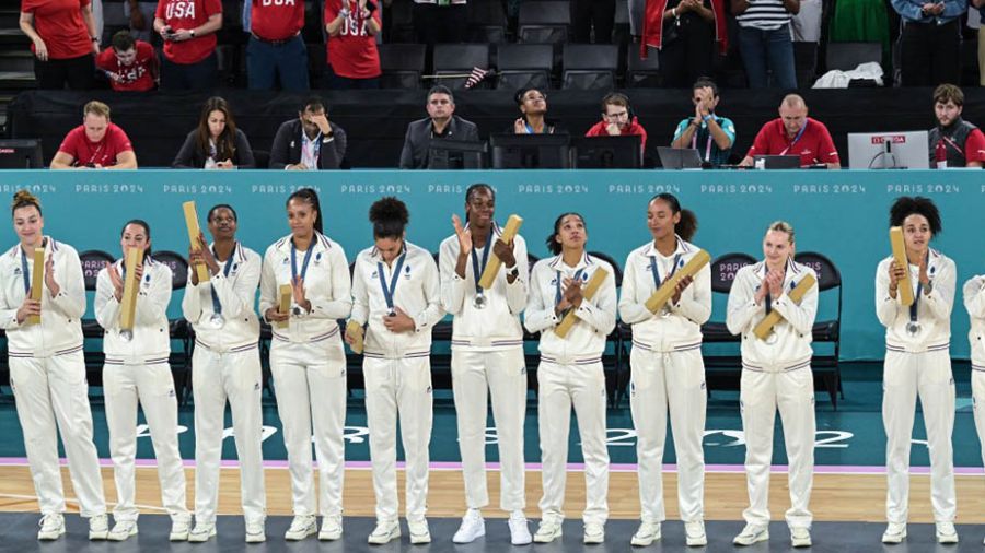 JO-2024: avant la clôture, les basketteuses ratent l'or d'un cheveu