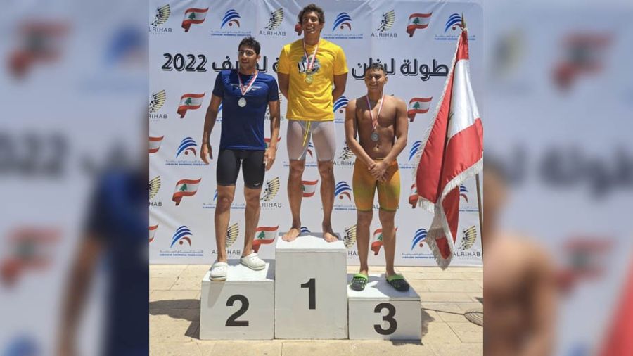 Les championnats du Liban de Natation, terrain de records