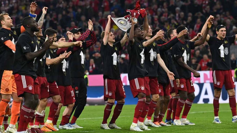 Le Bayern champion d’Allemagne pour la dixième fois consécutive