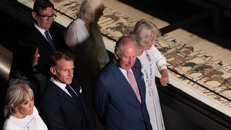 Après la tapisserie de Bayeux, premier entretien Burnham-Macron pour «renforcer» les relations