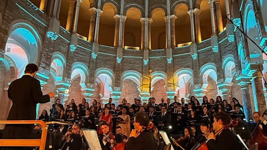 Reprise du Requiem de Mozart par les musiciens de Beyrouth