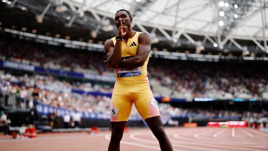 Athlétisme: Lyles remporte le dernier 100 m avant les JO