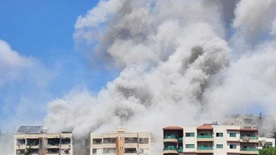 Douze blessés dans une frappe israélienne contre un bâtiment à Nabatiyé