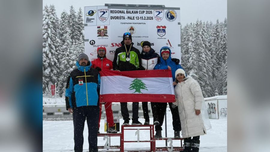 Biathlon : le Liban rafle quatre médailles aux Balkans