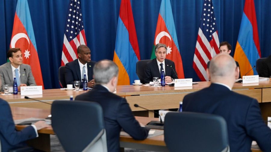 Blinken annonce «des progrès» entre l'Arménie et l'Azerbaïdjan