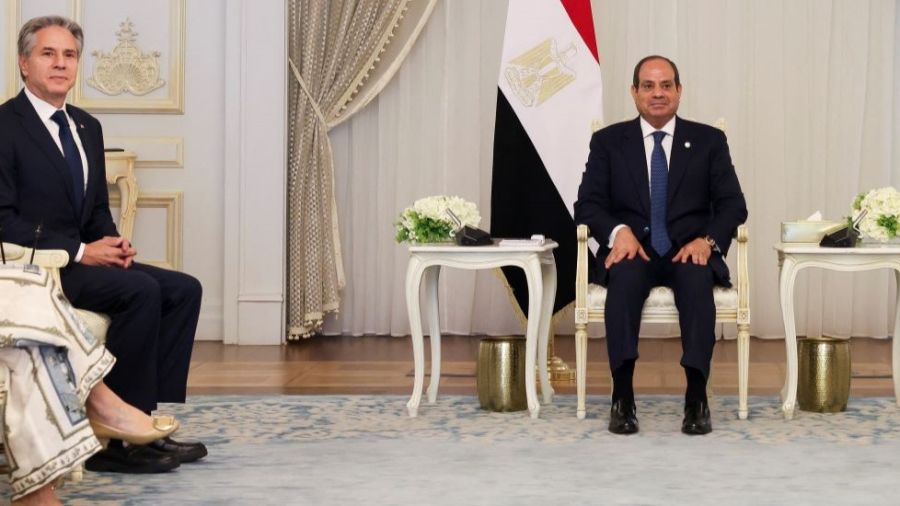 Blinken rencontre Sisi pour prôner une trêve à Gaza