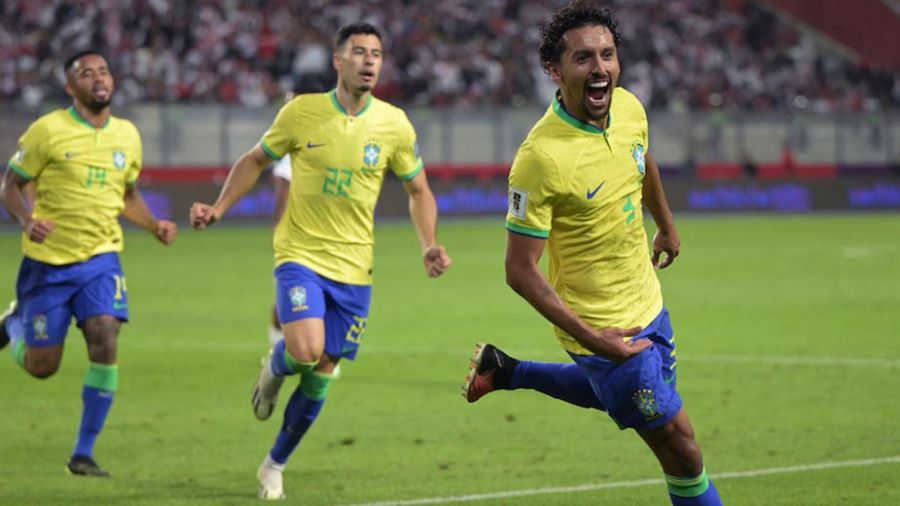 Football : Marquinhos offre la victoire au Brésil contre le Pérou