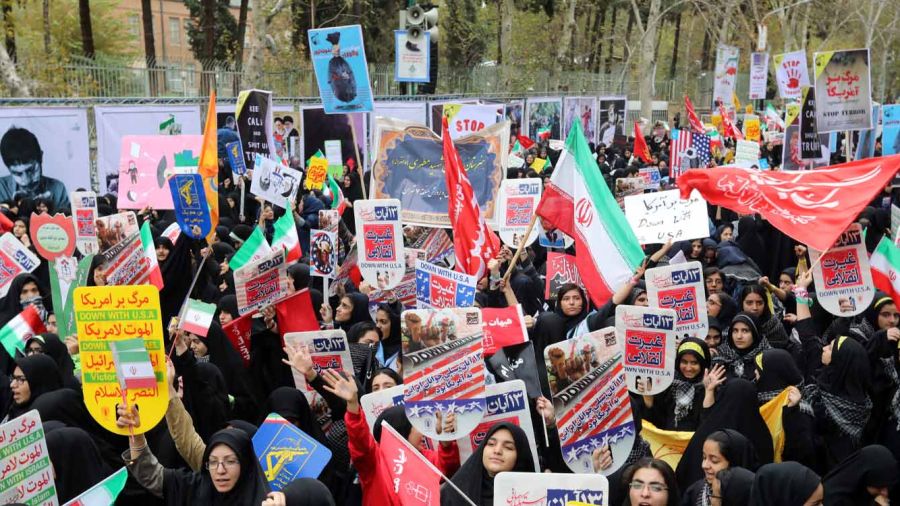 Iran: célébration des 45 ans de la prise d'otages de 1979