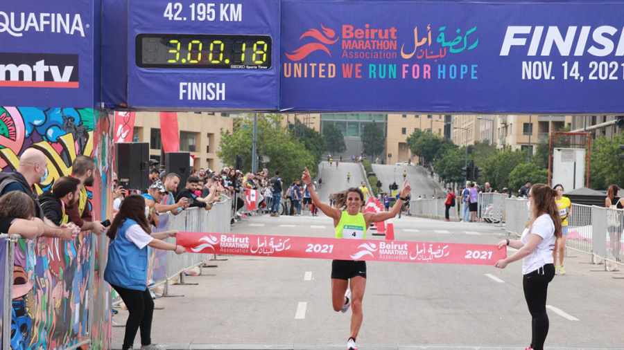 Le marathon de Beyrouth reprend des couleurs