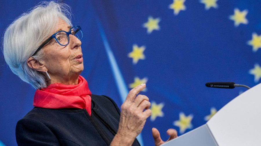 Christine Lagarde préconise une baisse de l'inflation en 2022