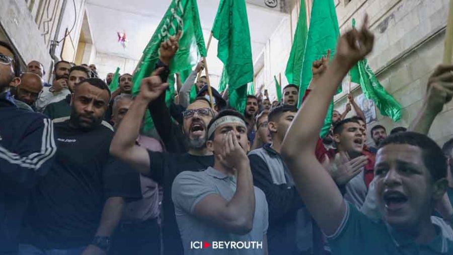 En Cisjordanie, les manifestants et les forces palestiniennes s'affrontent
