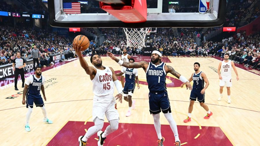 NBA: Cleveland écrase Dallas après le départ surprise de Doncic