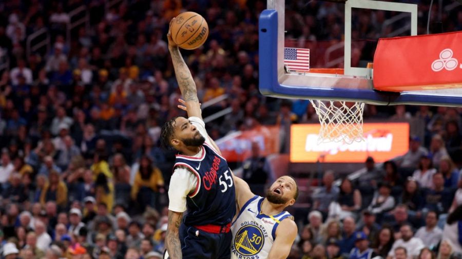 NBA: les Clippers envoient les Warriors en barrage, les Lakers joueront Minnesota en play-offs