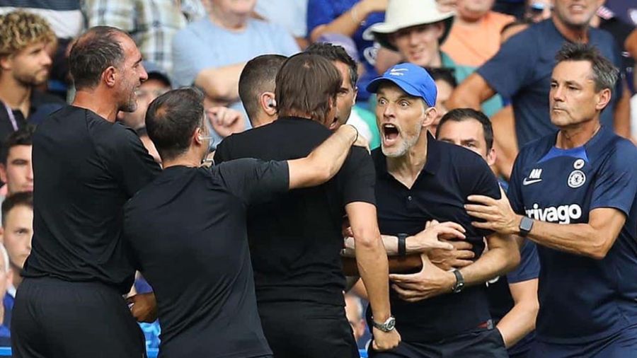 Tottenham et Chelsea se neutralisent, Conte et Tuchel s'accrochent