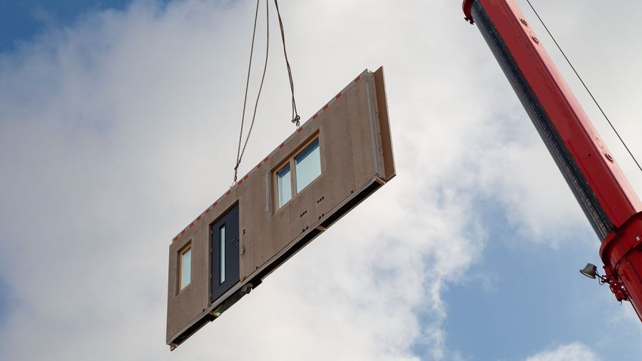 Des maisons préfabriquées pour reloger les déplacés?