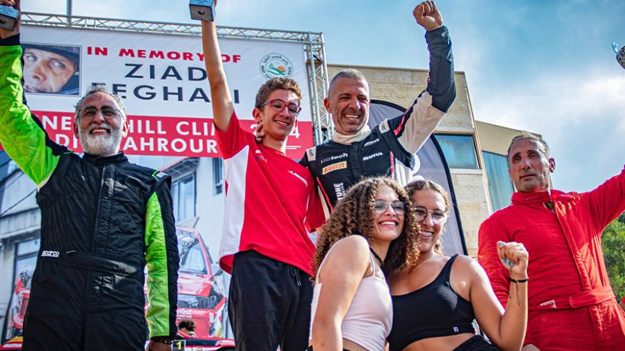 Rallye: Roger Féghali remporte la course de côte de l’ATCL