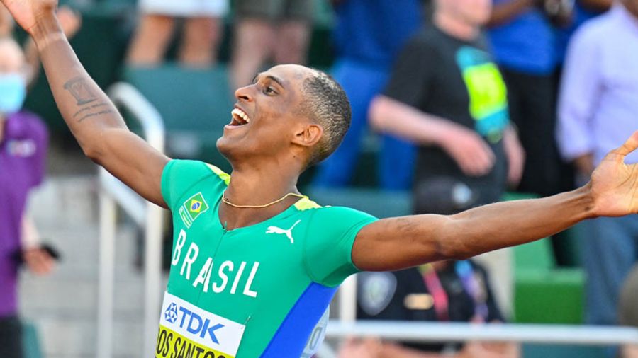 Alison dos Santos en or sur 400 m haies