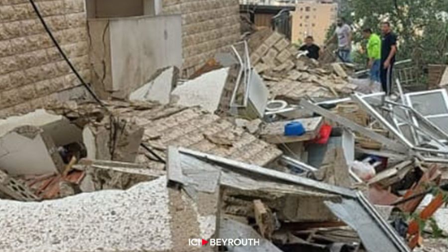 Effondrement d’un immeuble à Mansourié
