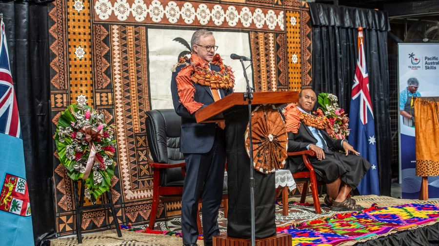 L'Australie signe un traité de défense avec les îles Fidji