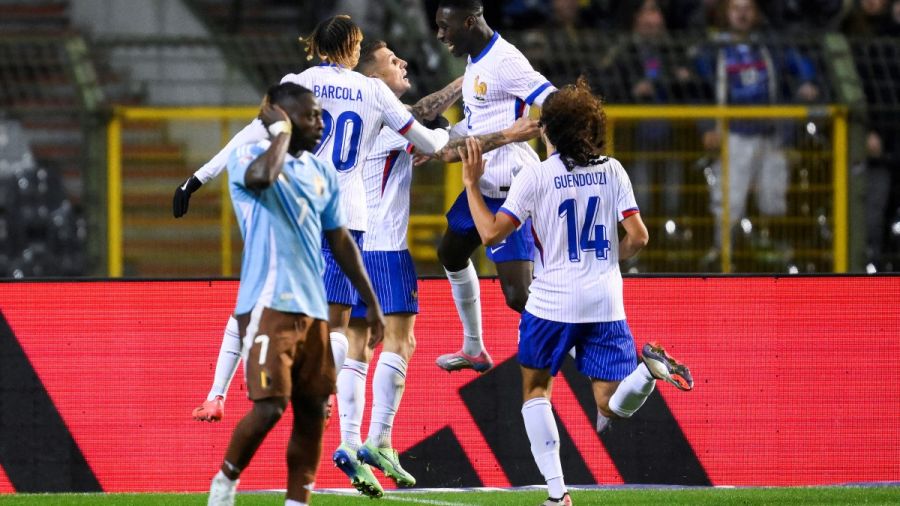 Ligue des nations: La France domine la Belgique