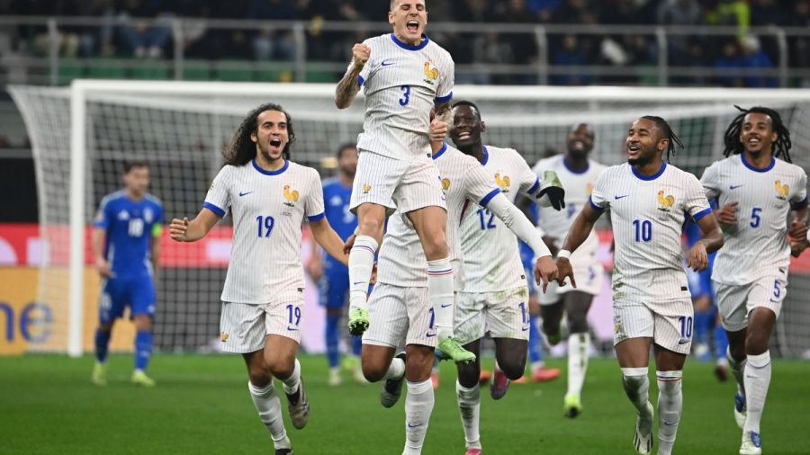 Ligue des nations: La France finit l'année en beauté en Italie