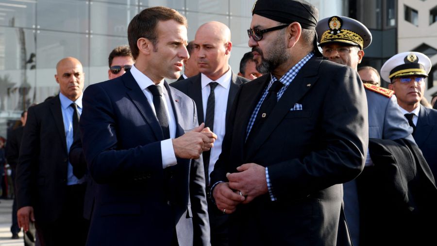 Macron en visite au Maroc pour relancer les relations bilatérales