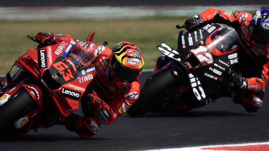 MotoGP: Et de 4 pour Bagnaia à Saint-Marin