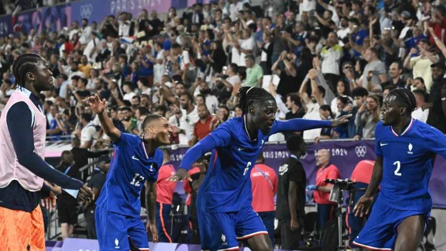 JO 2024 - Foot: France-Egypte et Maroc-Espagne en demi-finales