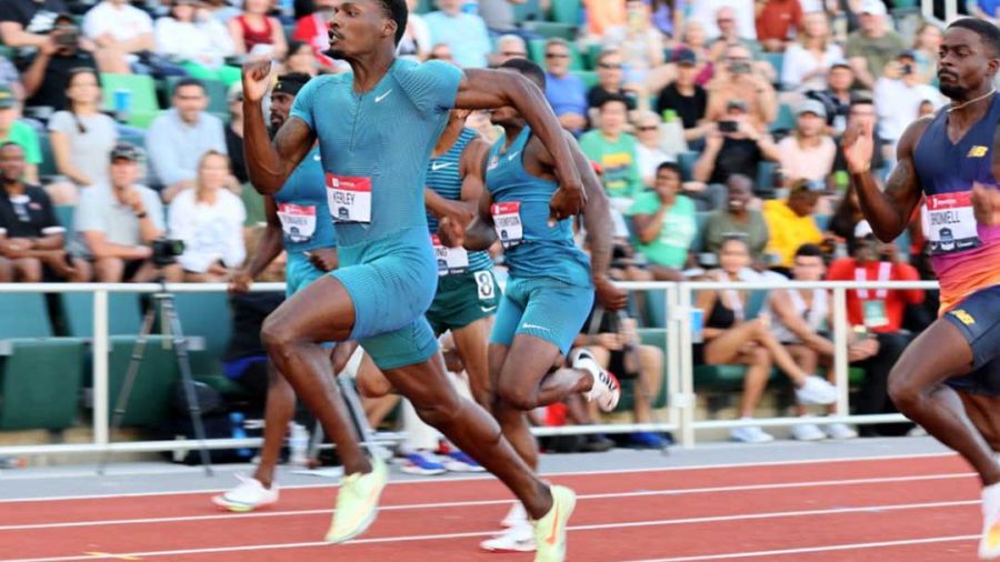 Athlétisme: Kerley frappe plus fort au Championnat des Etats-Unis