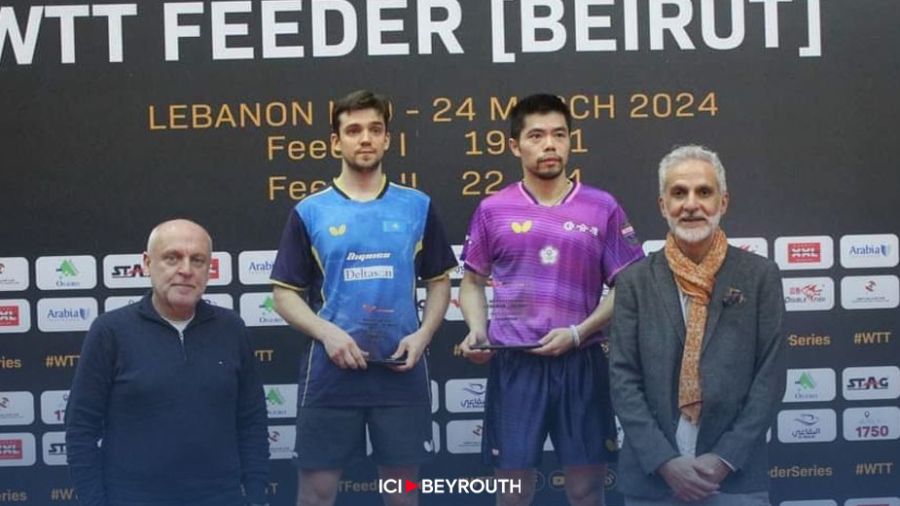 L'Inde se taille la part du lion au tournoi de tennis de table de Beyrouth