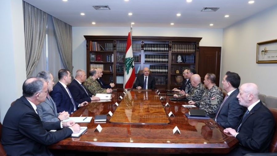 Réunion sécuritaire à Baabda avant la conférence de Paris du 5 mars