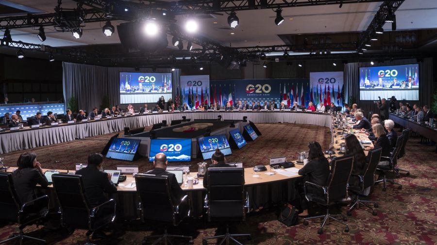 Au G20 Finance, les États-Unis assument jusqu'au bout la présence de la Russie